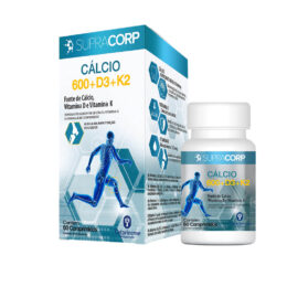Cálcio 600+D3+k2 com 60 comprimidos