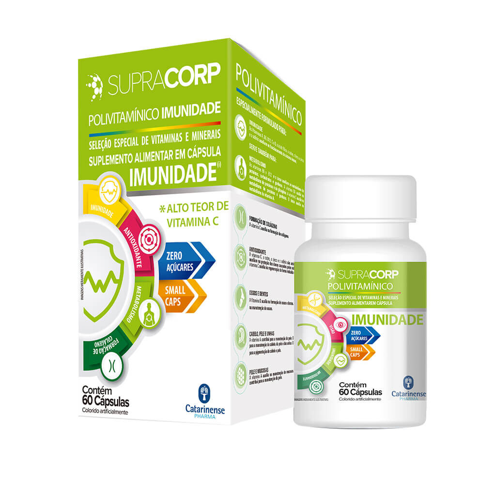 Polivitamínico Imunidade 60 cápsulas